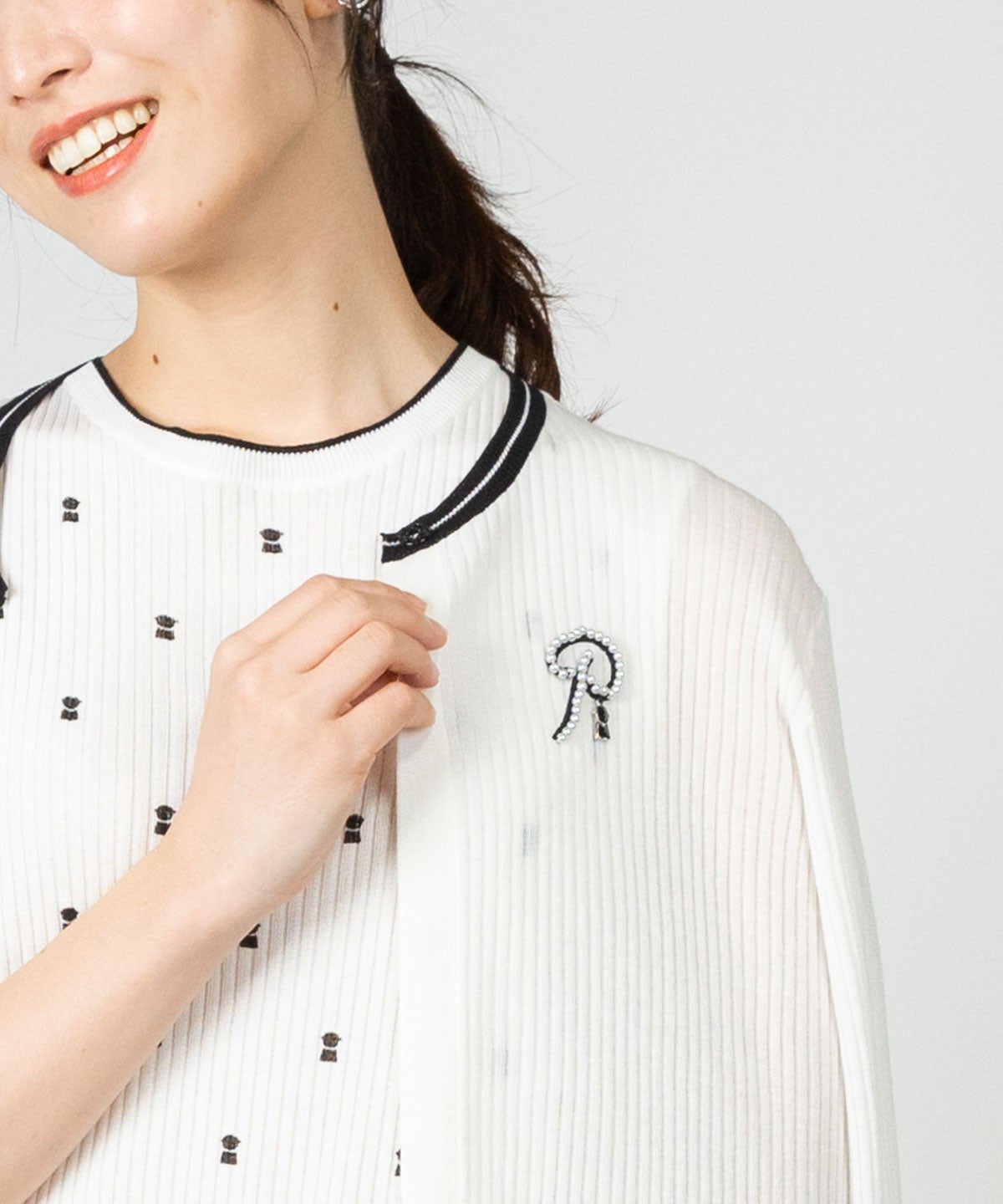 モデル着用画像(ホワイト)