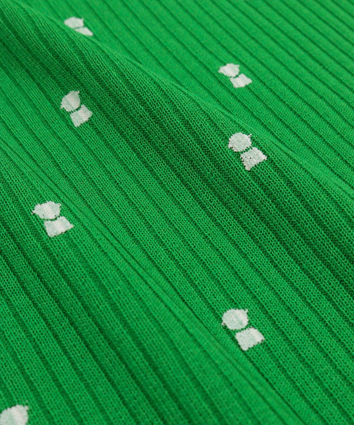 模様部分（グリーン）