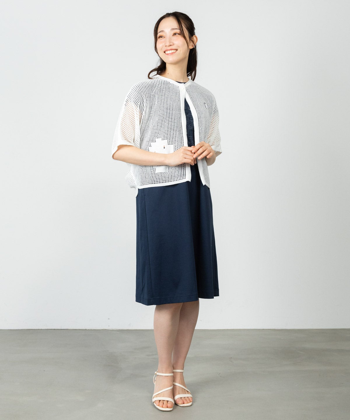 モデル着用画像(ホワイト)