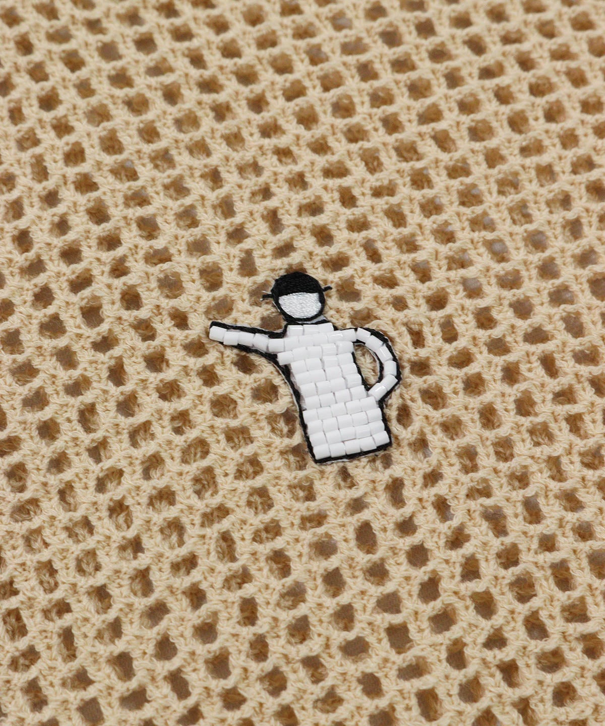 胸元ピコマークアップ(ベージュ)