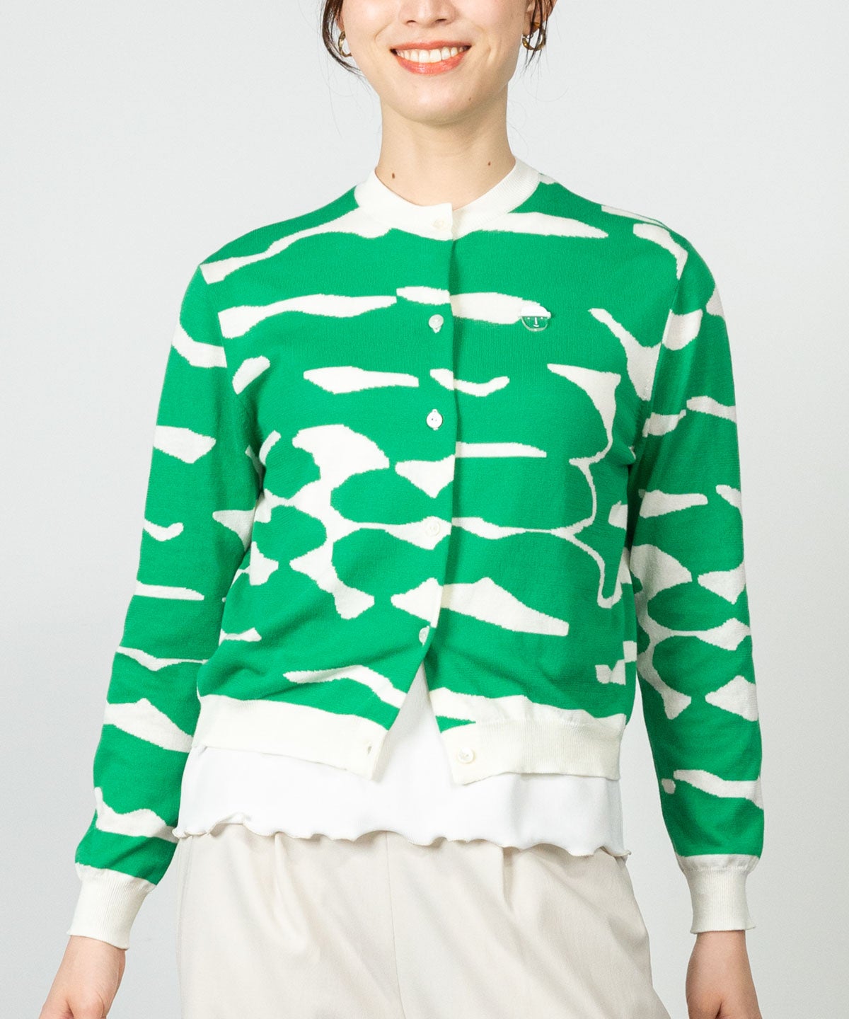 モデル着用画像(グリーン)