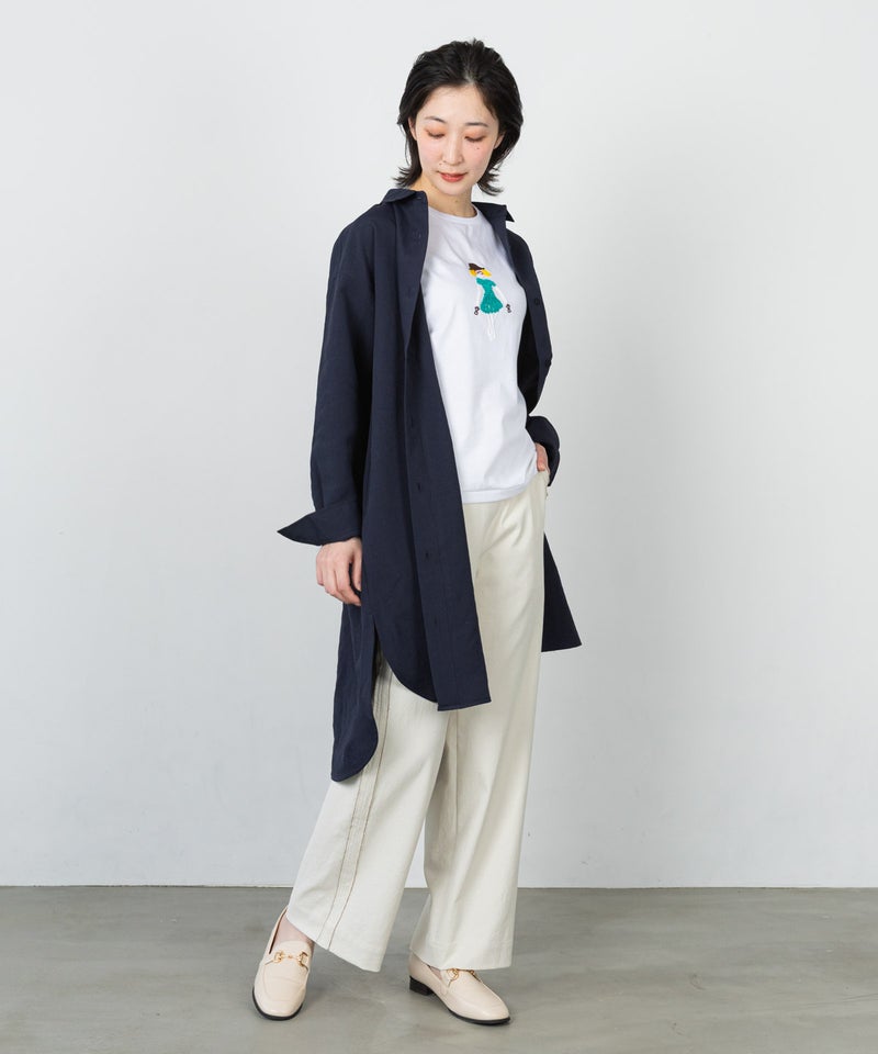 モデル着用画像（ホワイト）