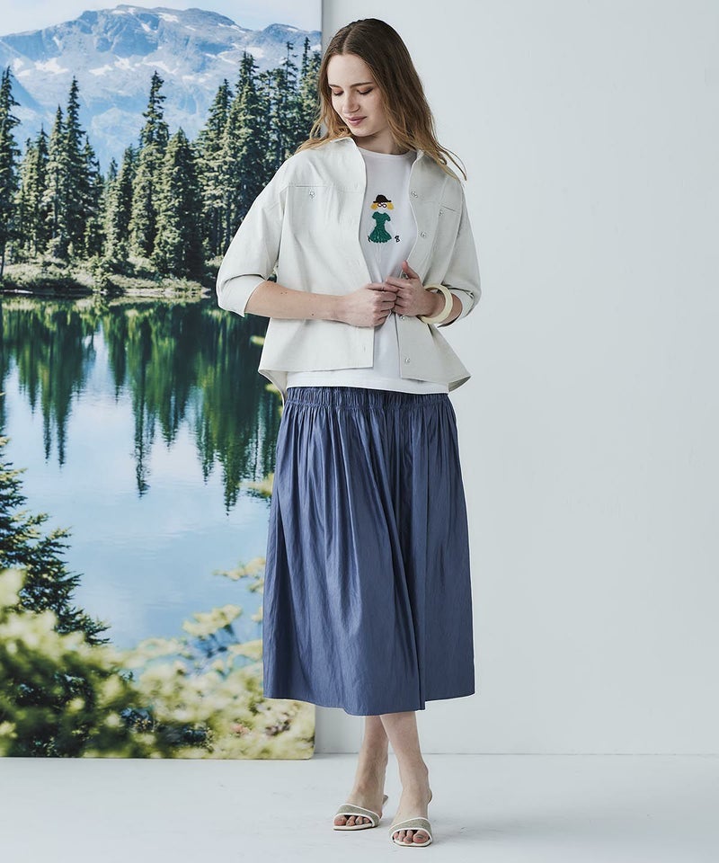 モデル着用画像（ホワイト）