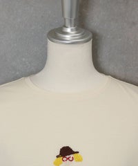 襟元部分（ベージュ）