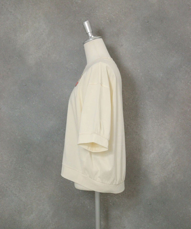 ピクセルピコUV速乾プルオーバー横（ベージュ）