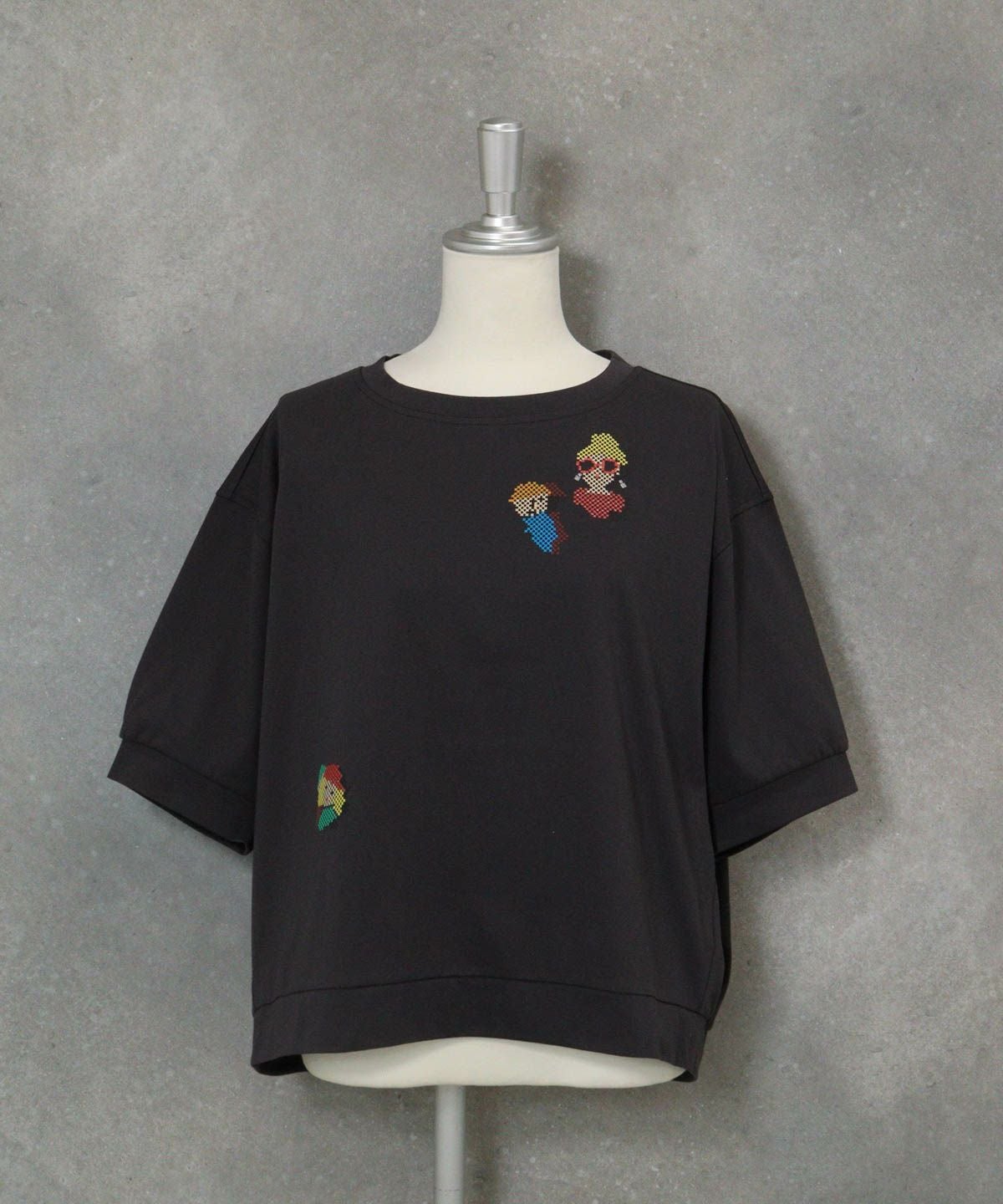 ピクセルピコUV速乾プルオーバー（グレー）