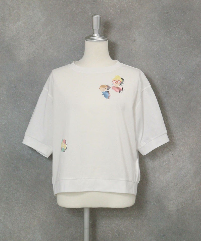 ピクセルピコUV速乾プルオーバー（ホワイト）