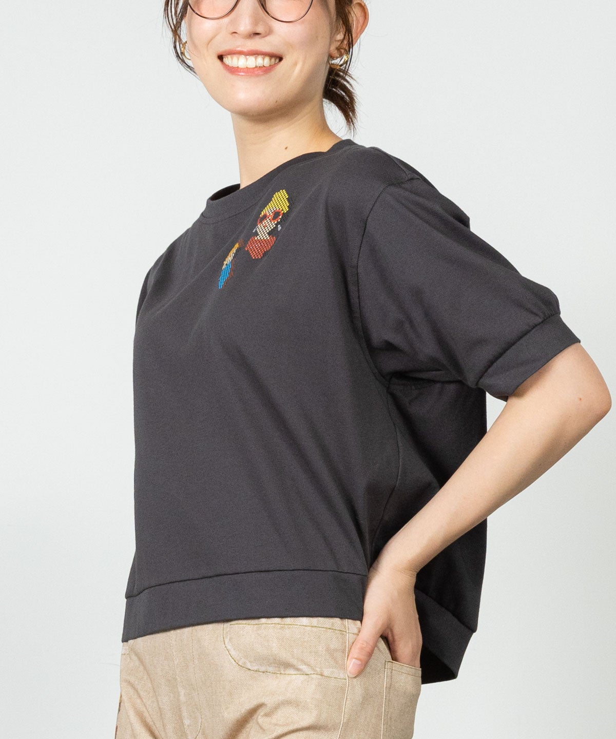 モデル着用画像(グレー)