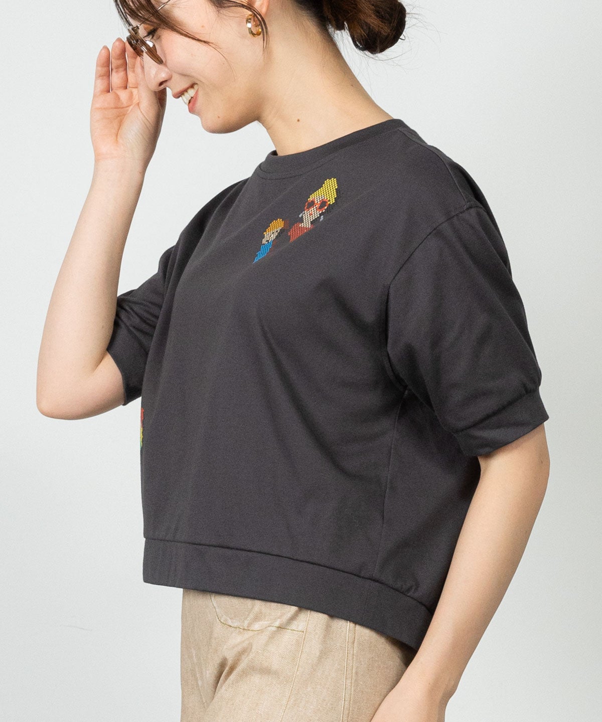 モデル着用画像(グレー)