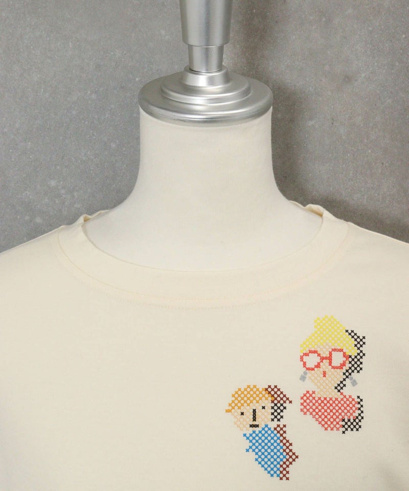 襟元部分（ベージュ）