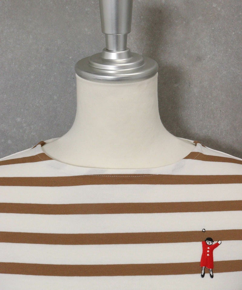 襟元部分（ベージュ）