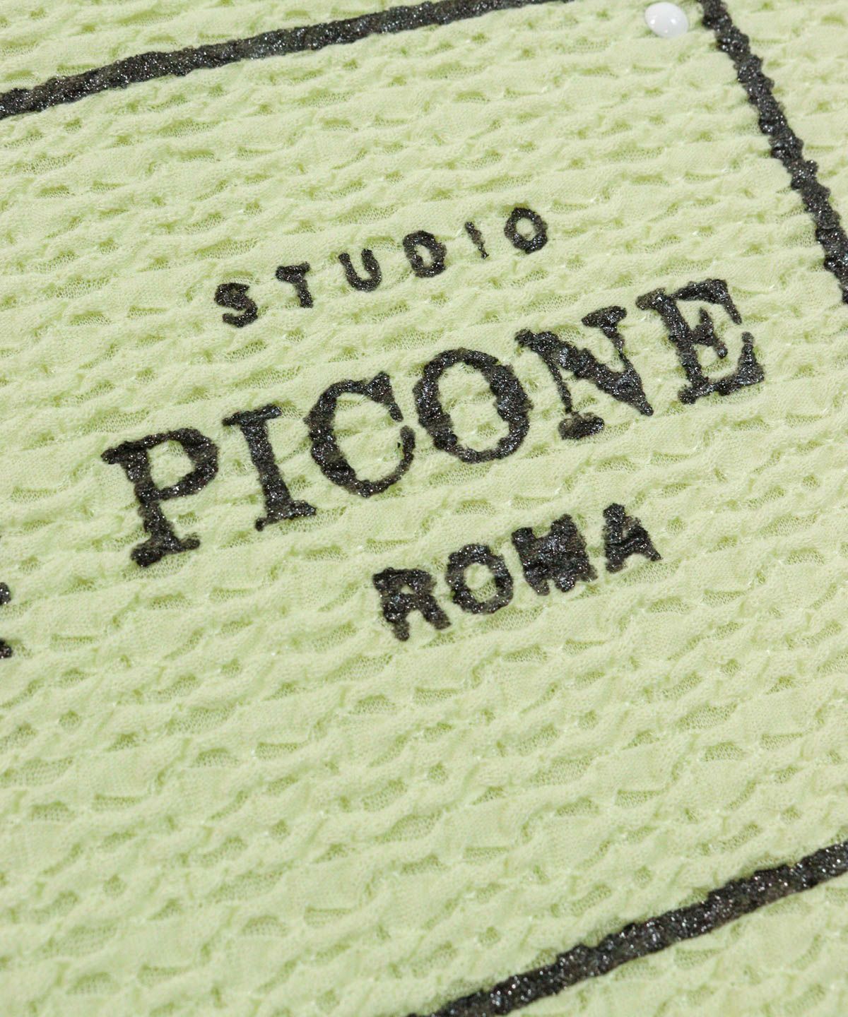 デザイン部分（ライトグリーン）