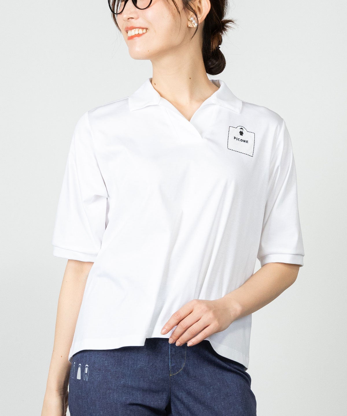 モデル着用画像(ホワイト)