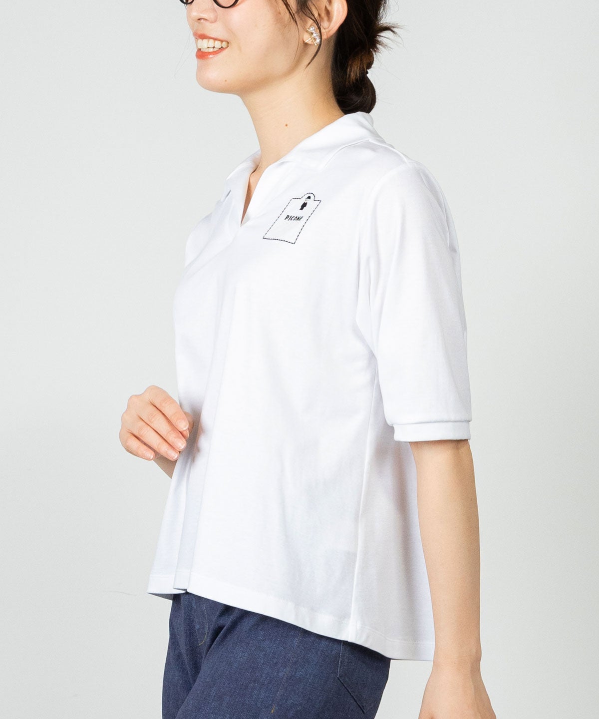 モデル着用画像(ホワイト)