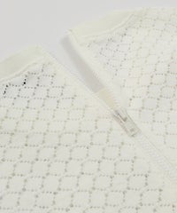 ファスナー部分（ホワイト）