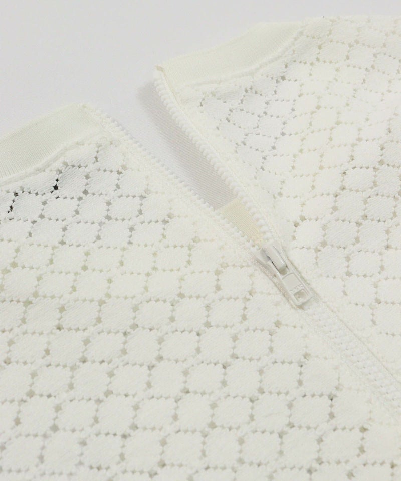 ファスナー部分（ホワイト）