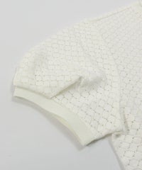 袖口部分（ホワイト）