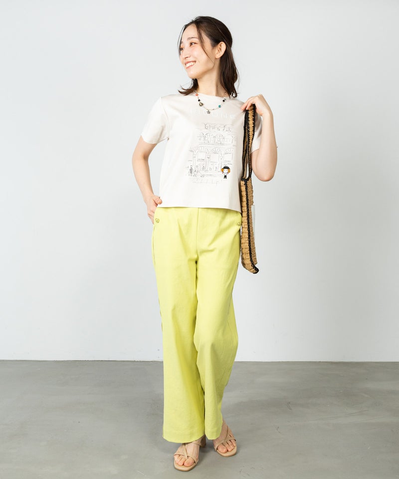 モデル着用画像(ベージュ)