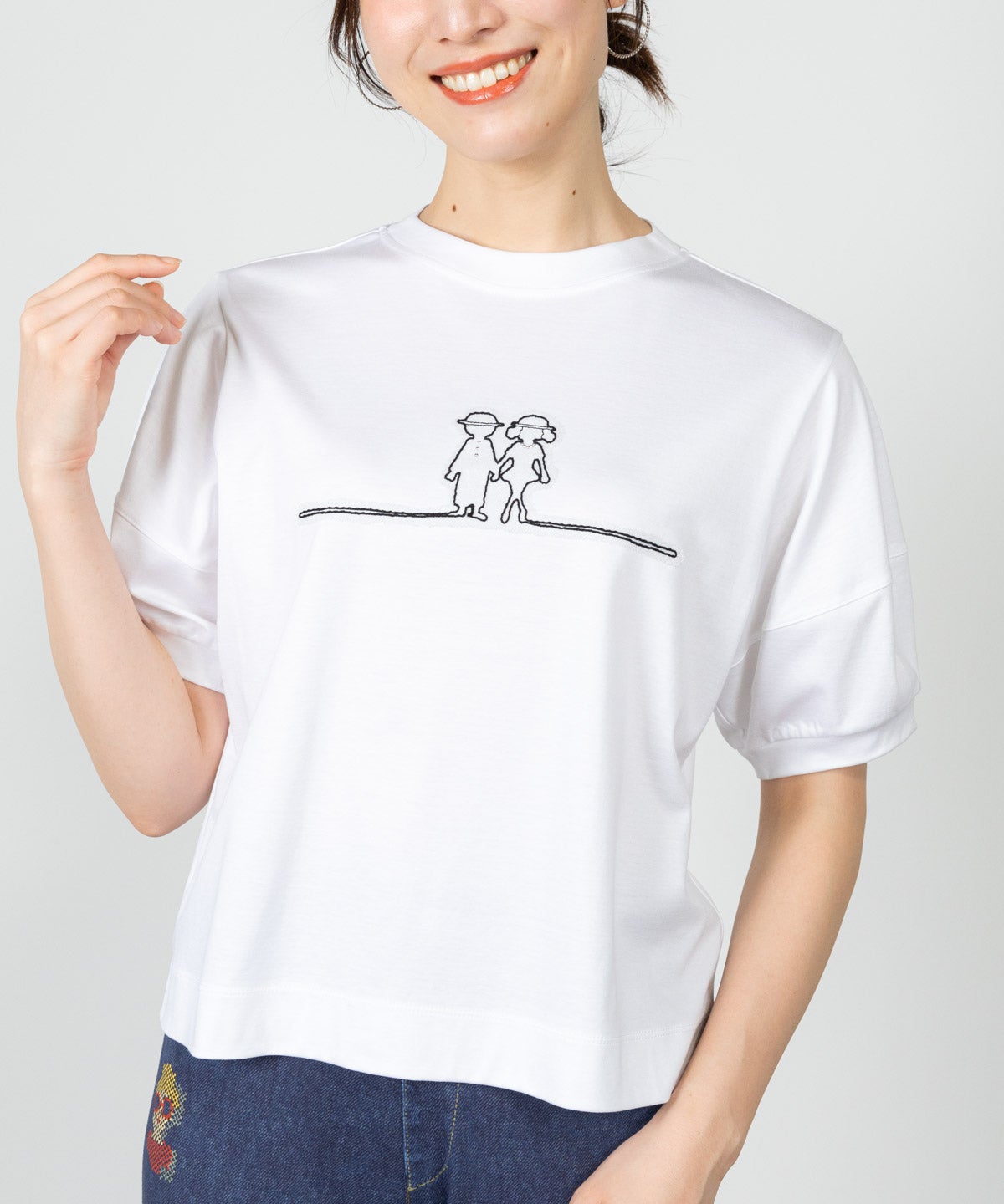 モデル着用画像(ホワイト)