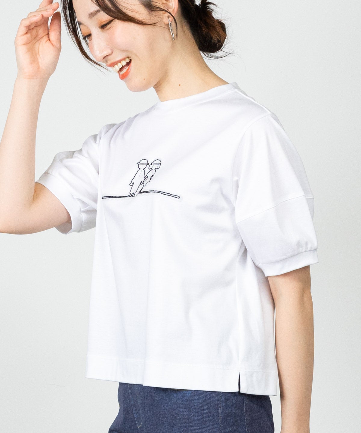 モデル着用画像(ホワイト)