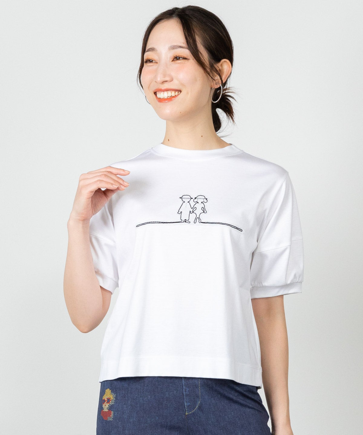 モデル着用画像(ホワイト)