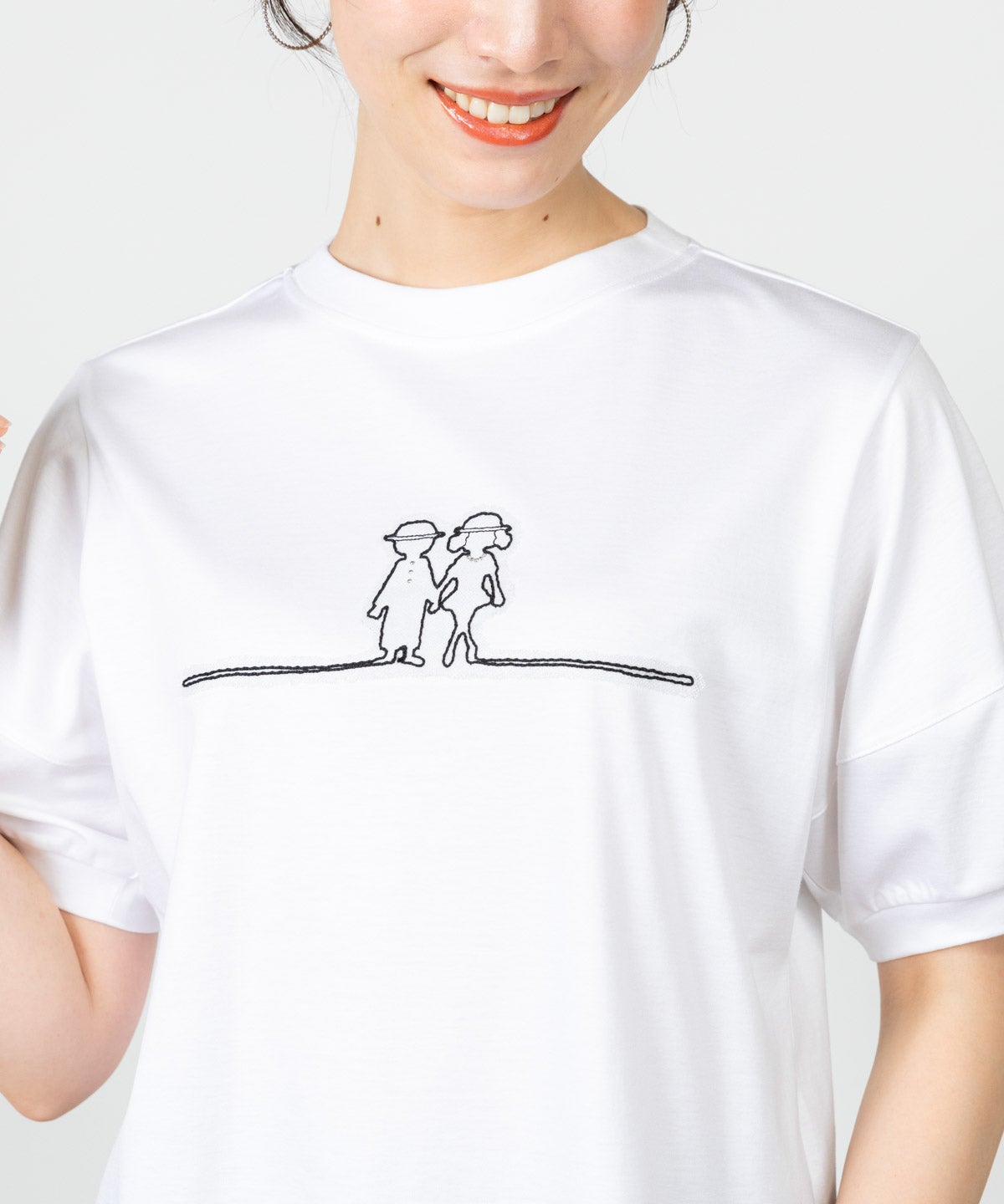 モデル着用画像(ホワイト)