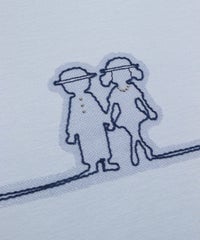 胸元デザインアップ(ライトブルー)