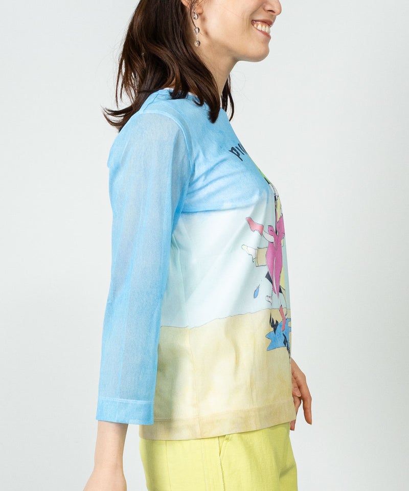 モデル着用画像(ブルー)