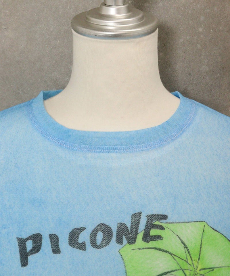 襟元部分（ブルー）