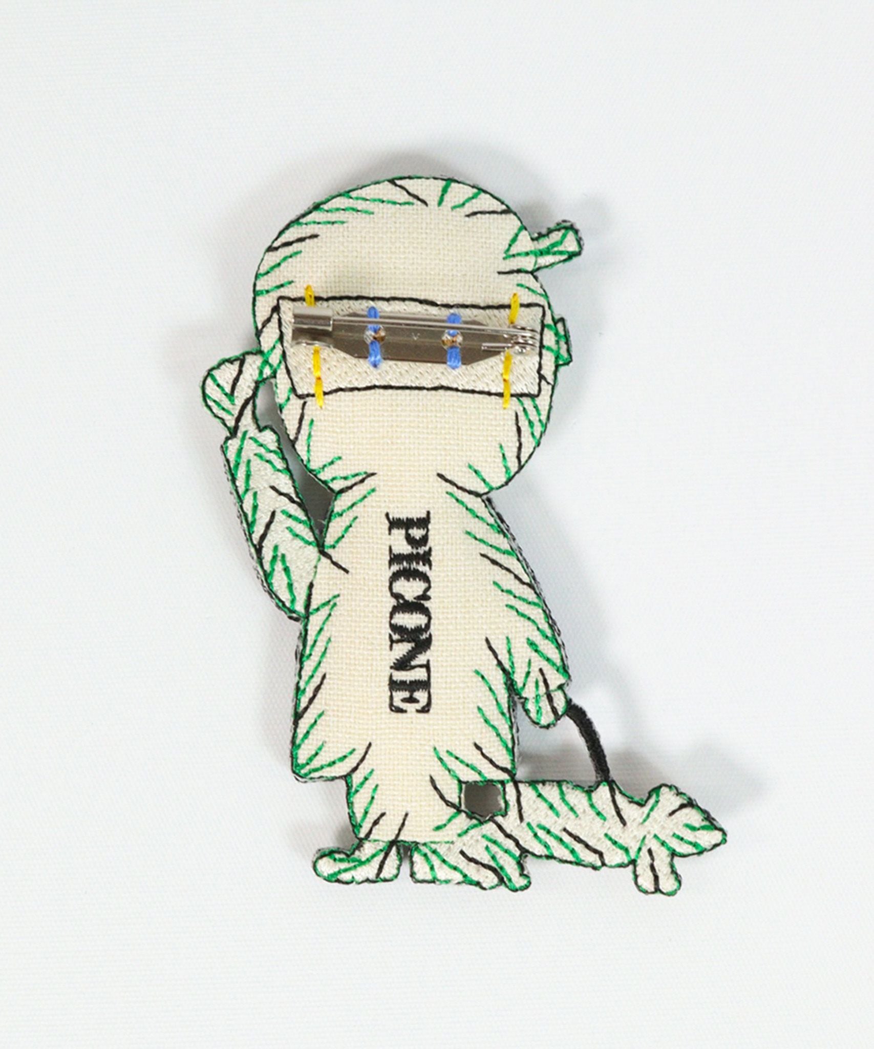 ブローチ-PICO&DOG-(マルチ)後ろ