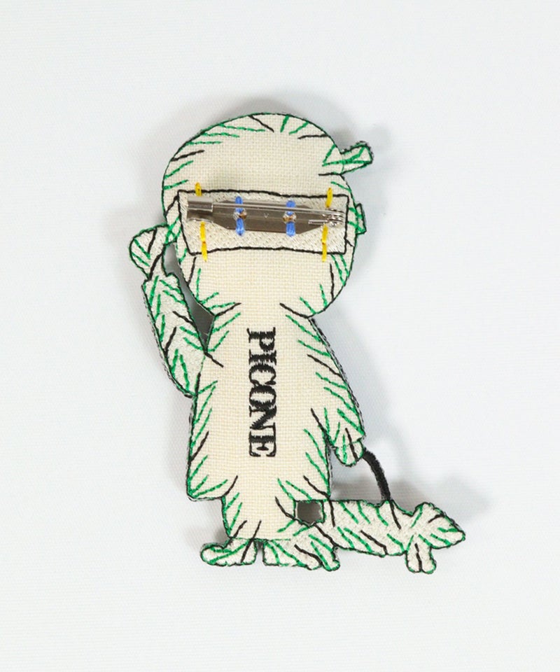 ブローチ-PICO&DOG-(マルチ)後ろ