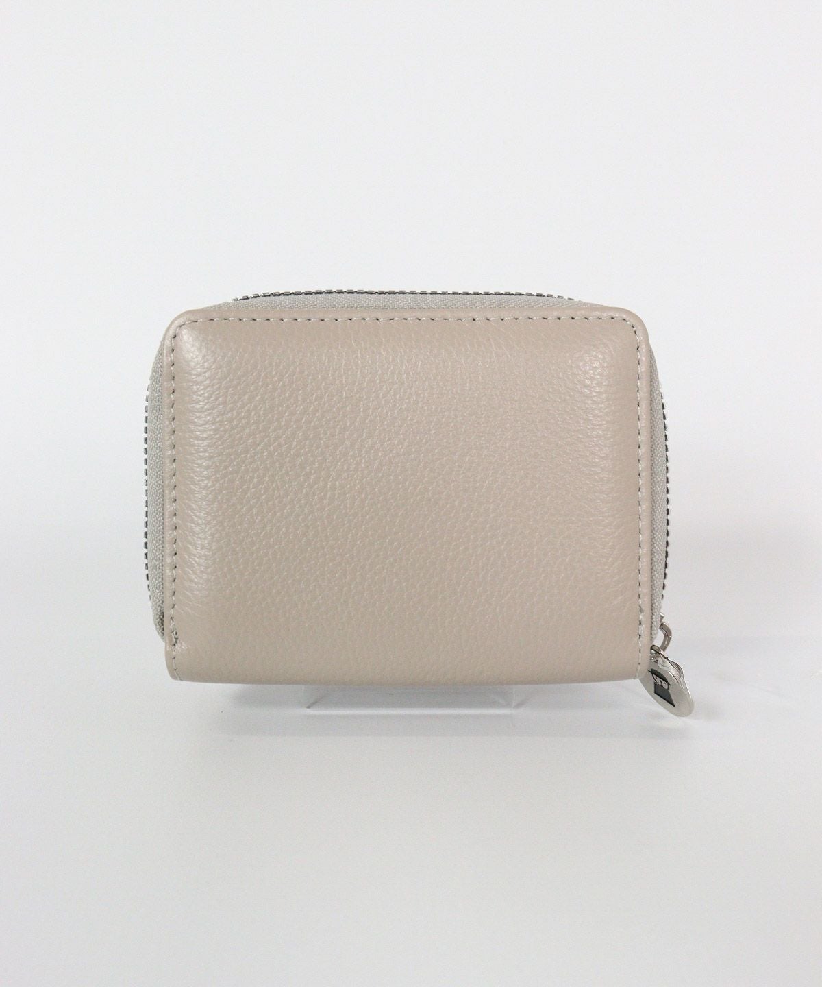 レザーウォレット(ベージュ)後ろ