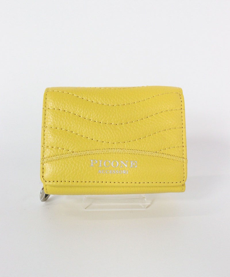 レザーウォレット(イエロー)前