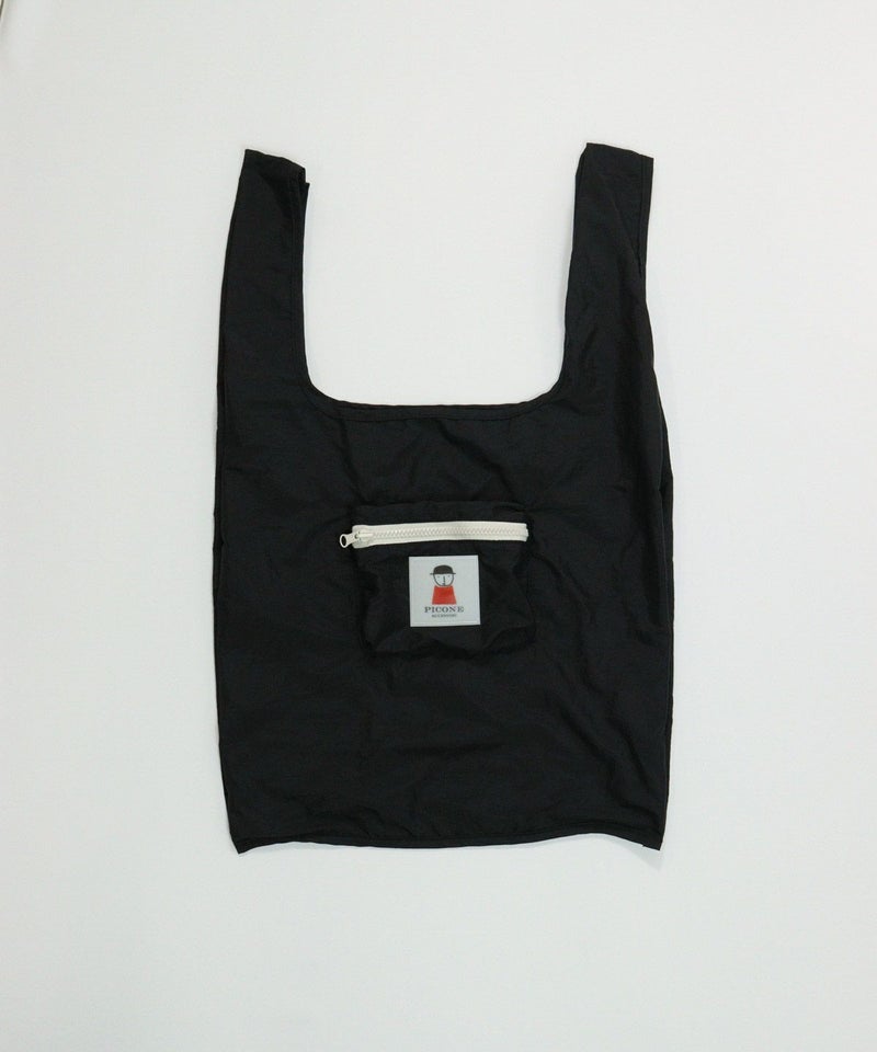 折りたたみエコバッグ(ブラック)前