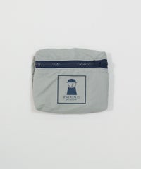 折りたたみエコバッグ(ライトグレー)