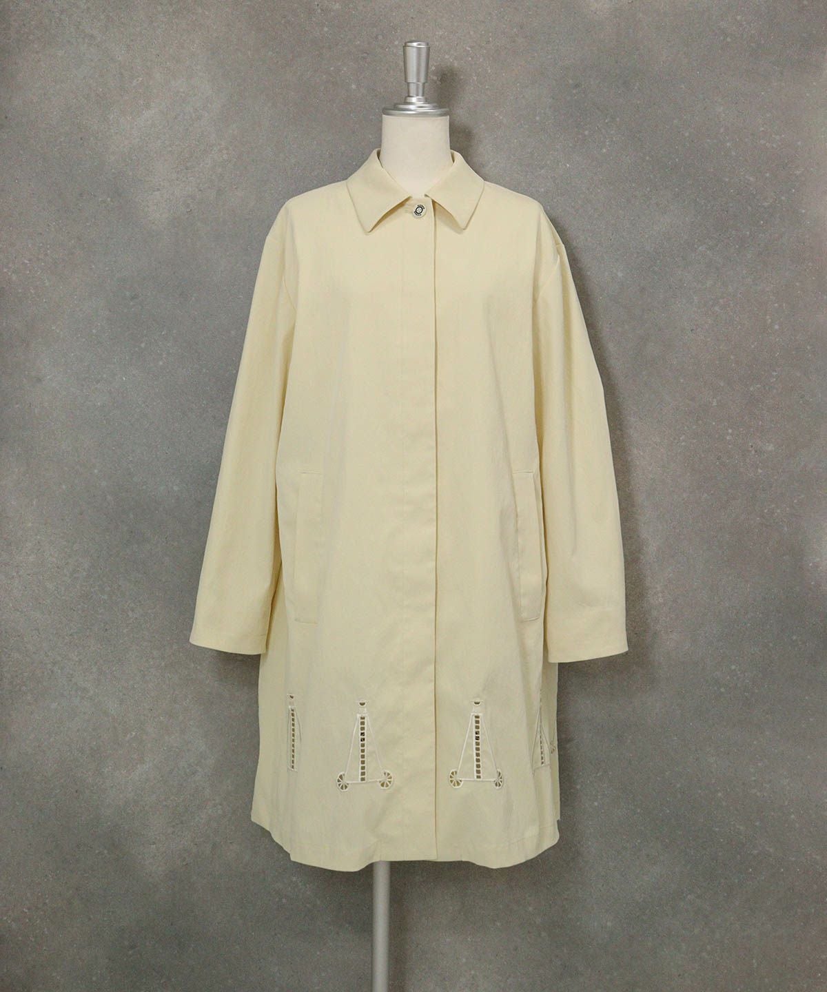 UV冷感スプリングコート(イエロー)前