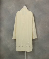 UV冷感スプリングコート(イエロー)後ろ