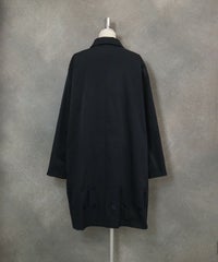 UV冷感スプリングコート(ネイビー)後ろ