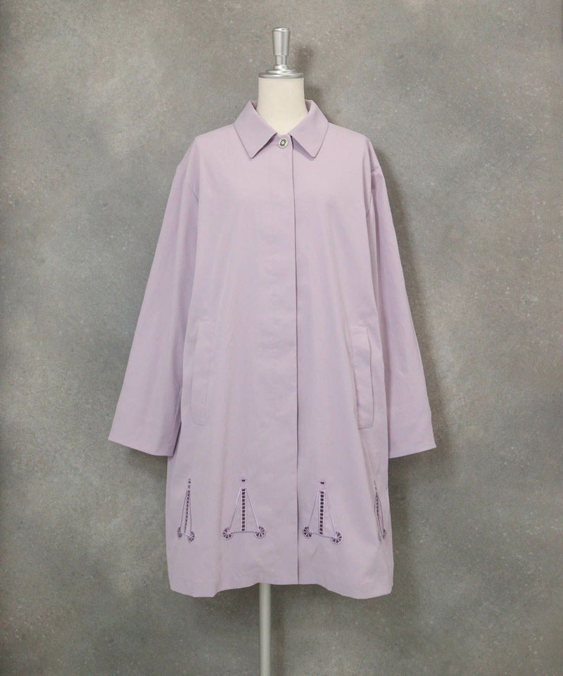 UV冷感スプリングコート(ライトパープル)前