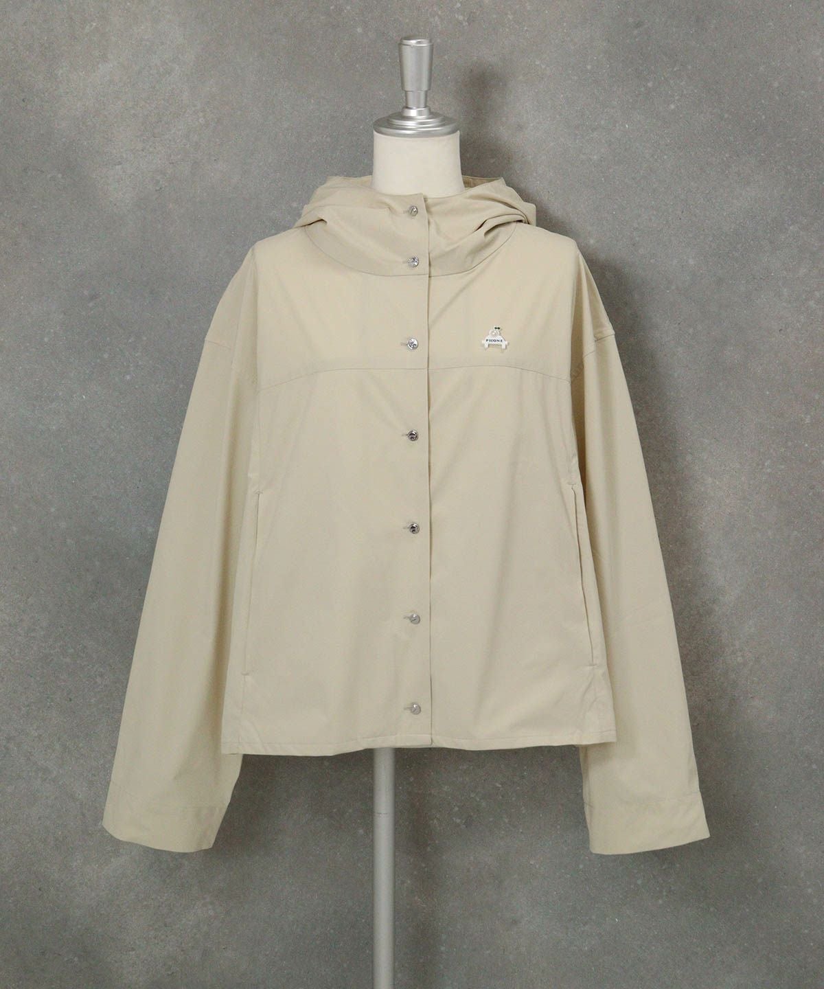 バックティアード撥水ブルゾン