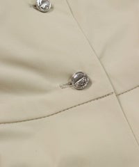 ボタン(ベージュ)