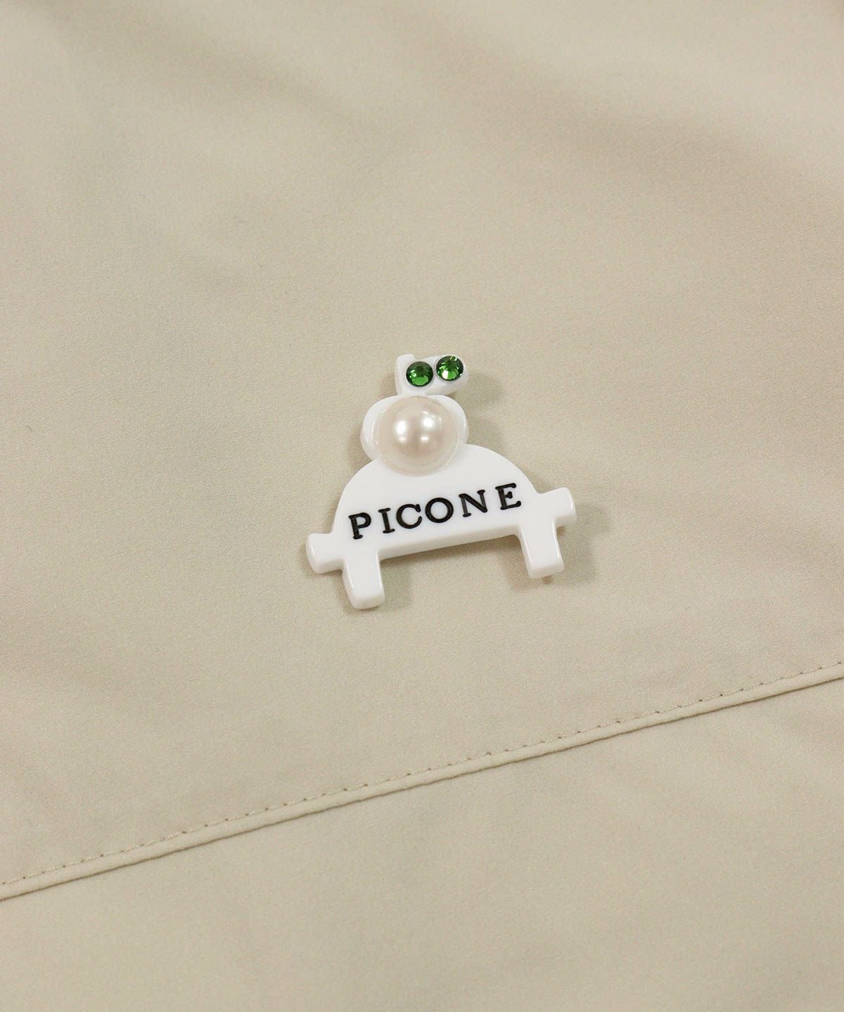 胸元パーツアップ(ベージュ)