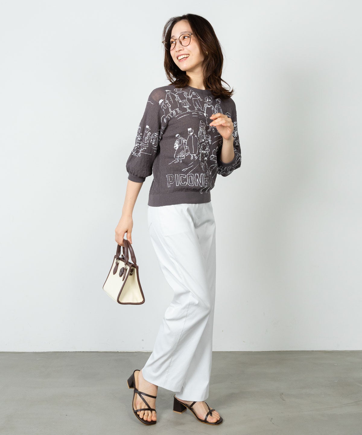 モデル着用画像(ライトグレー)