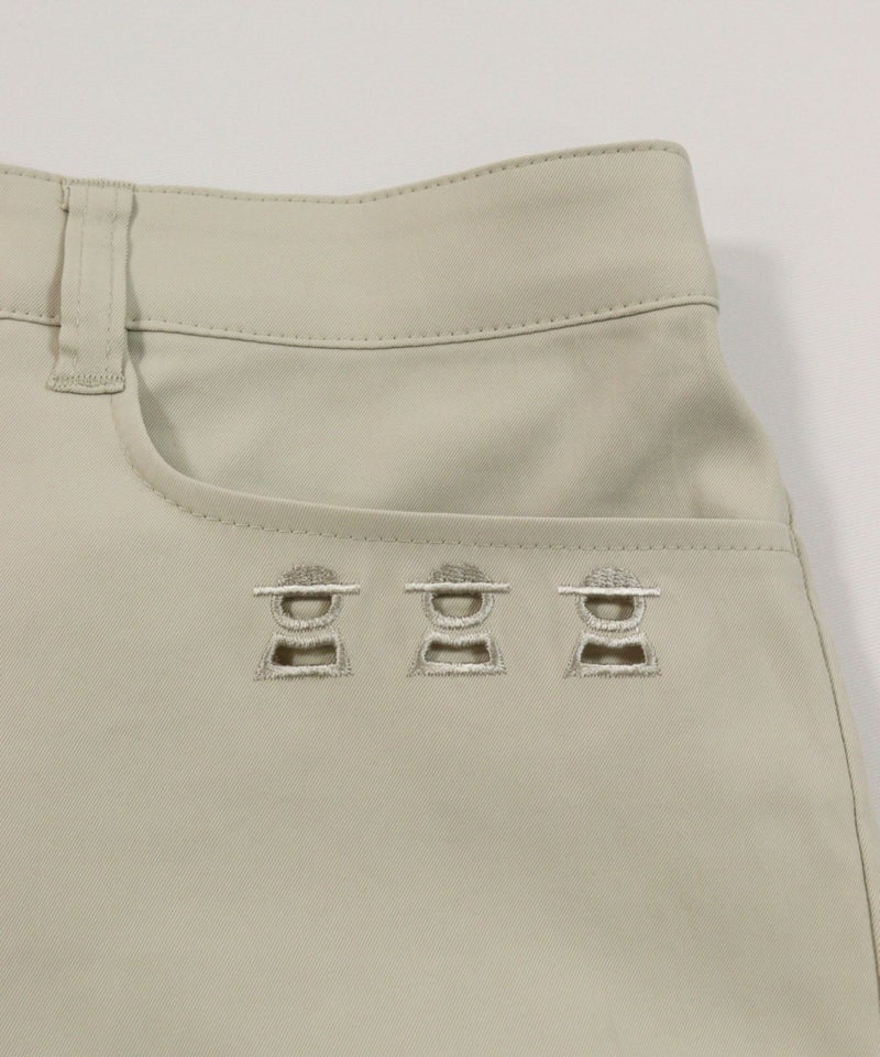 ピコ刺繍ポケット（ベージュ）