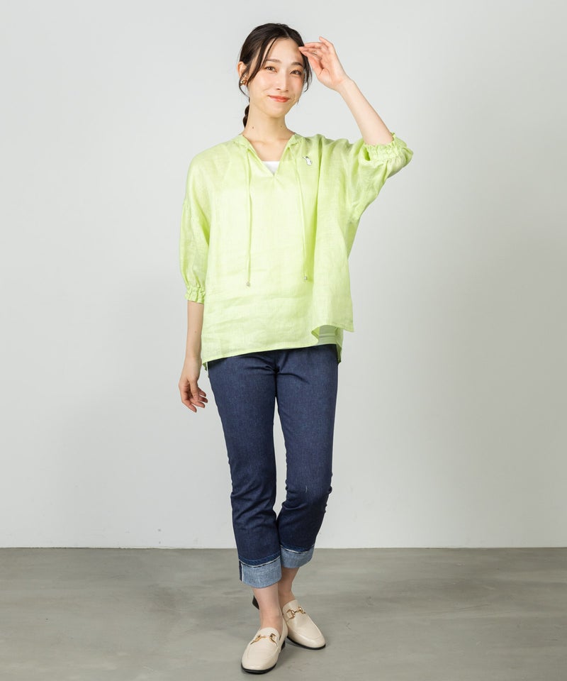 モデル着用画像(ネイビー)