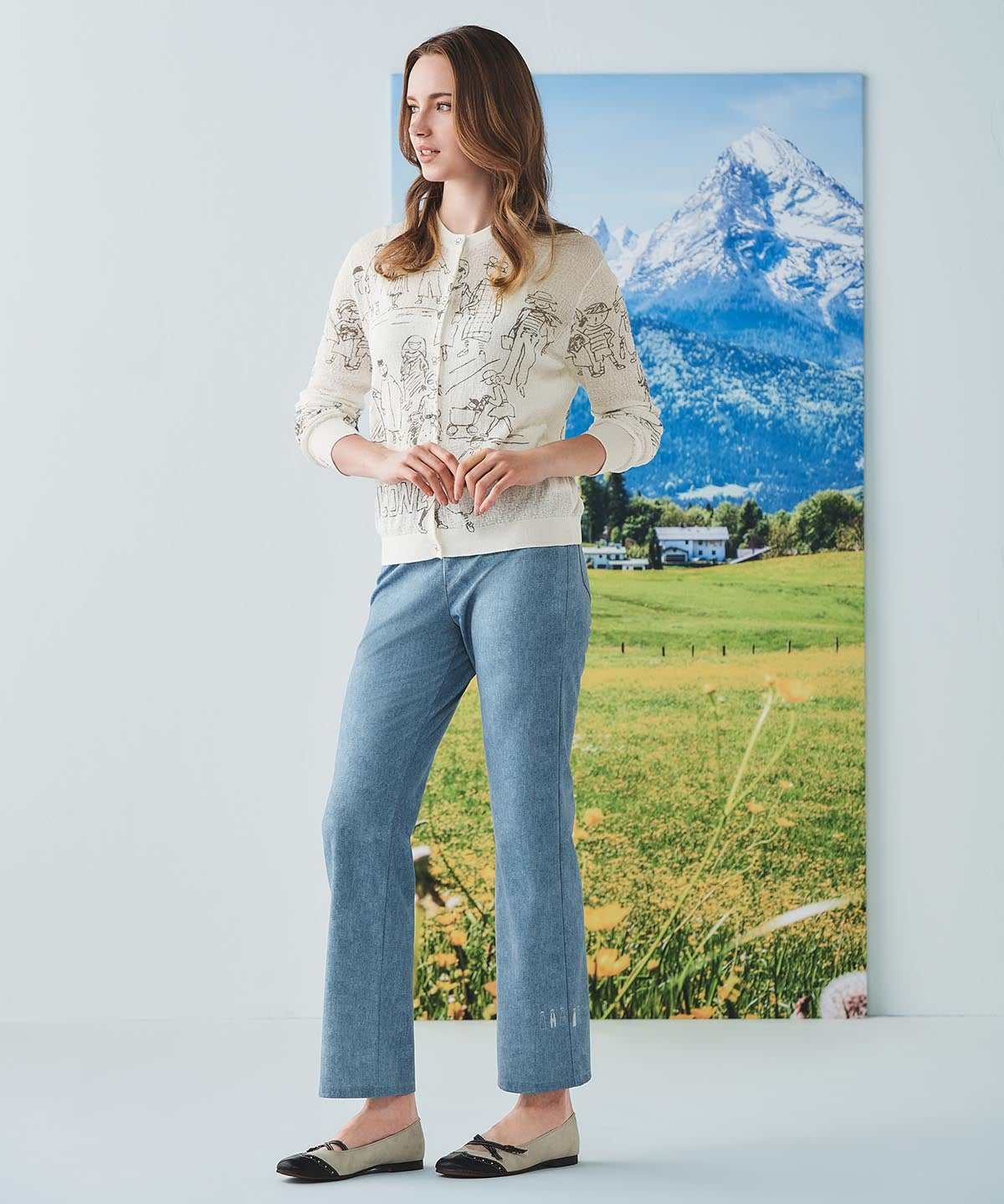 モデル着用画像(ライトブルー)