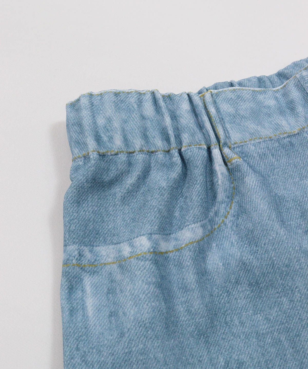 フロントプリントポケット(ライトブルー)