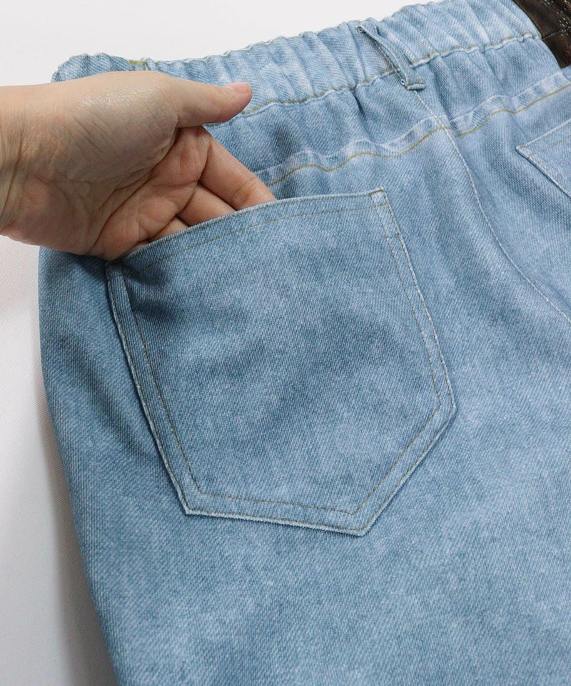 後ろポケット(ライトブルー)