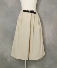 フロントベルト撥水キュロット(ベージュ)前