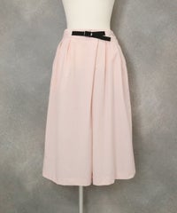 フロントベルト撥水キュロット(ピンク)前